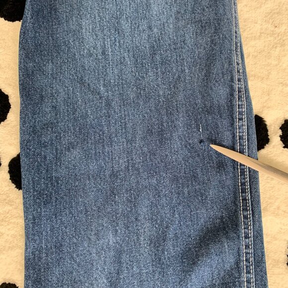 Vintage 70's Vidal Sasson High Rise Tapered Denim Retro Mom Jeans - Picture 14 of 16